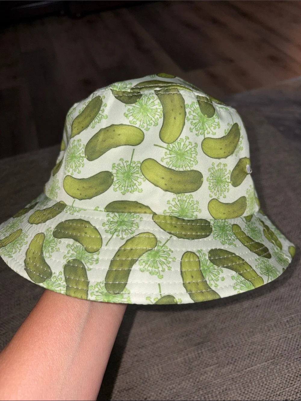 PICKLE BUCKET HAT FUN HAT PICKLES NEW